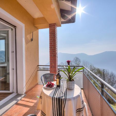 Ca' Gina Panoramica - Monte Bre - Happy Rentals لوغانو المظهر الخارجي الصورة