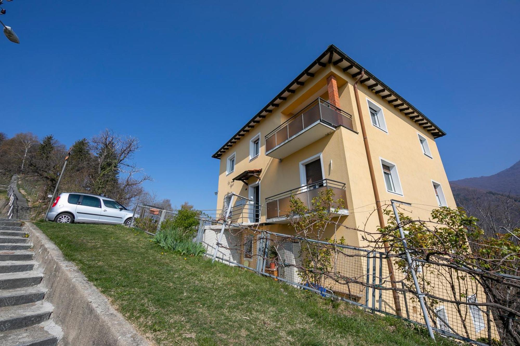 Ca' Gina Panoramica - Monte Bre - Happy Rentals لوغانو المظهر الخارجي الصورة