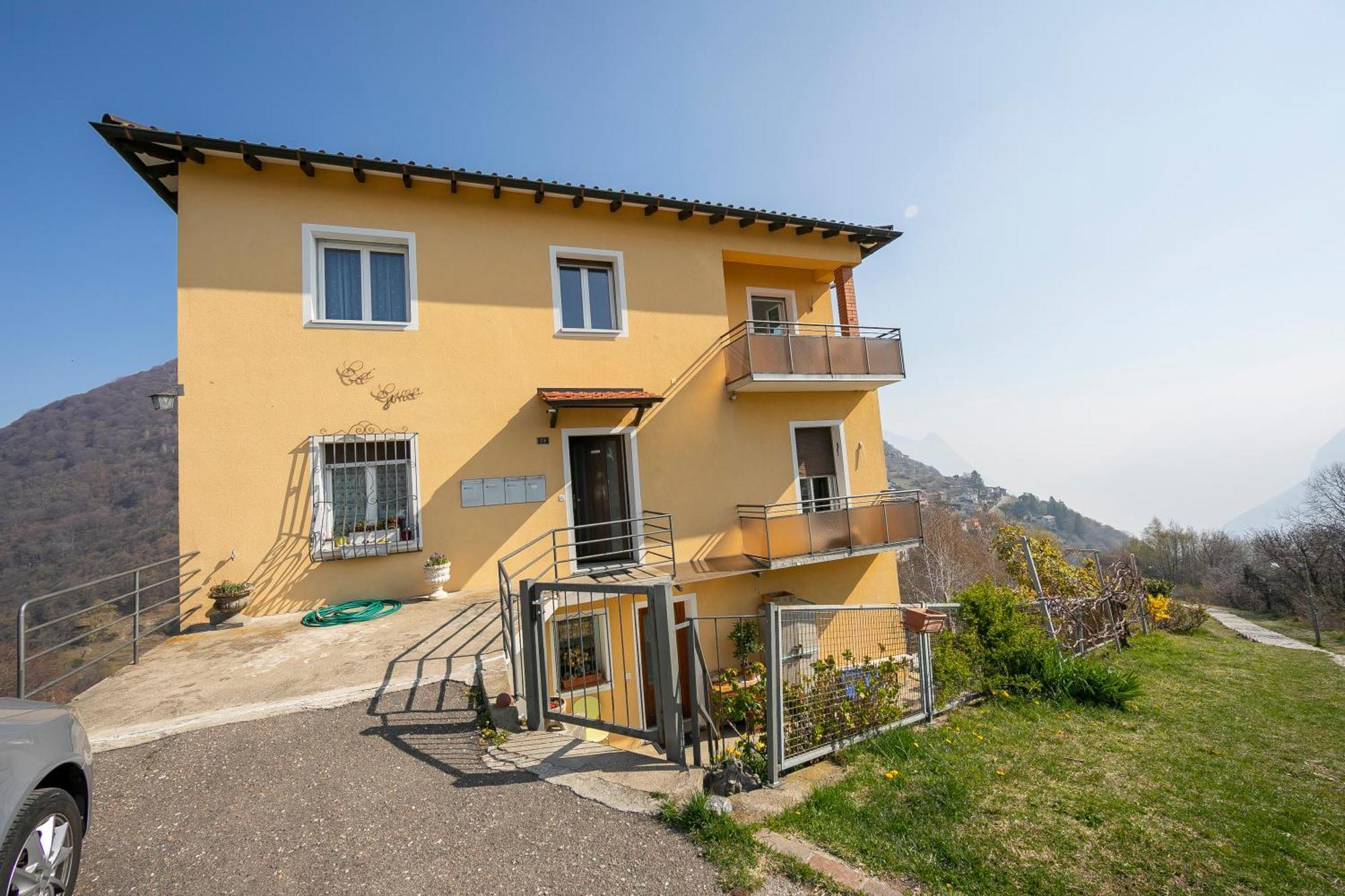 Ca' Gina Panoramica - Monte Bre - Happy Rentals لوغانو المظهر الخارجي الصورة